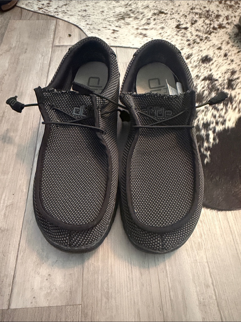 Mens Hey Dude Black